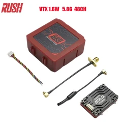 RUSHFPV RUSH TANK SOLO VTX 5.8G 48CH PitMode Pitmode 25mW 400mW 800mW 1.6W Adjustable 2-6S Microphone for FPV Long Range Drone