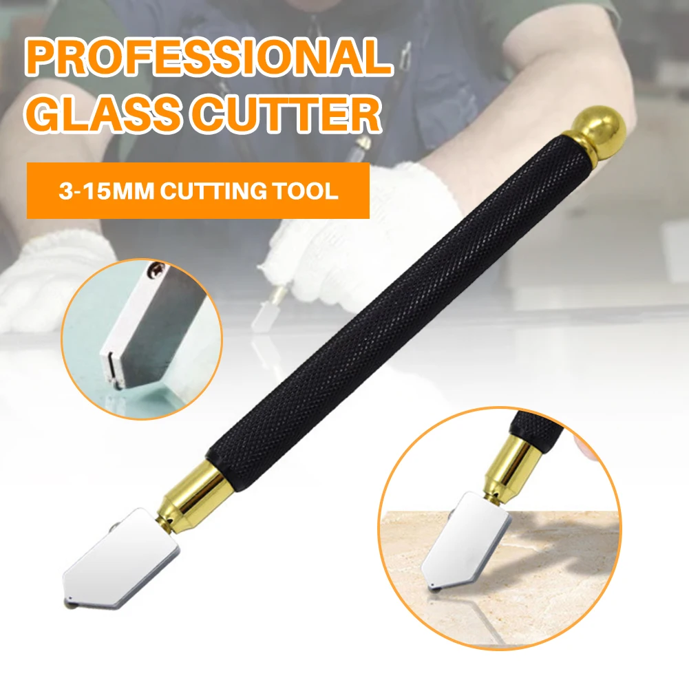 Diamond Glass Cutter Head 175mm Steel Blade For 5-12mm Glass Diamonds  Minerals Cutters Manual Cutting Hand Tool - AliExpress