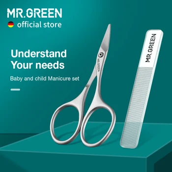 MR.GREEN Baby Safety Nail Scissors Nail Care Clippers Cutter Newborn Baby Convenient Daily Nail File Shell Shear Manicure Tool 1