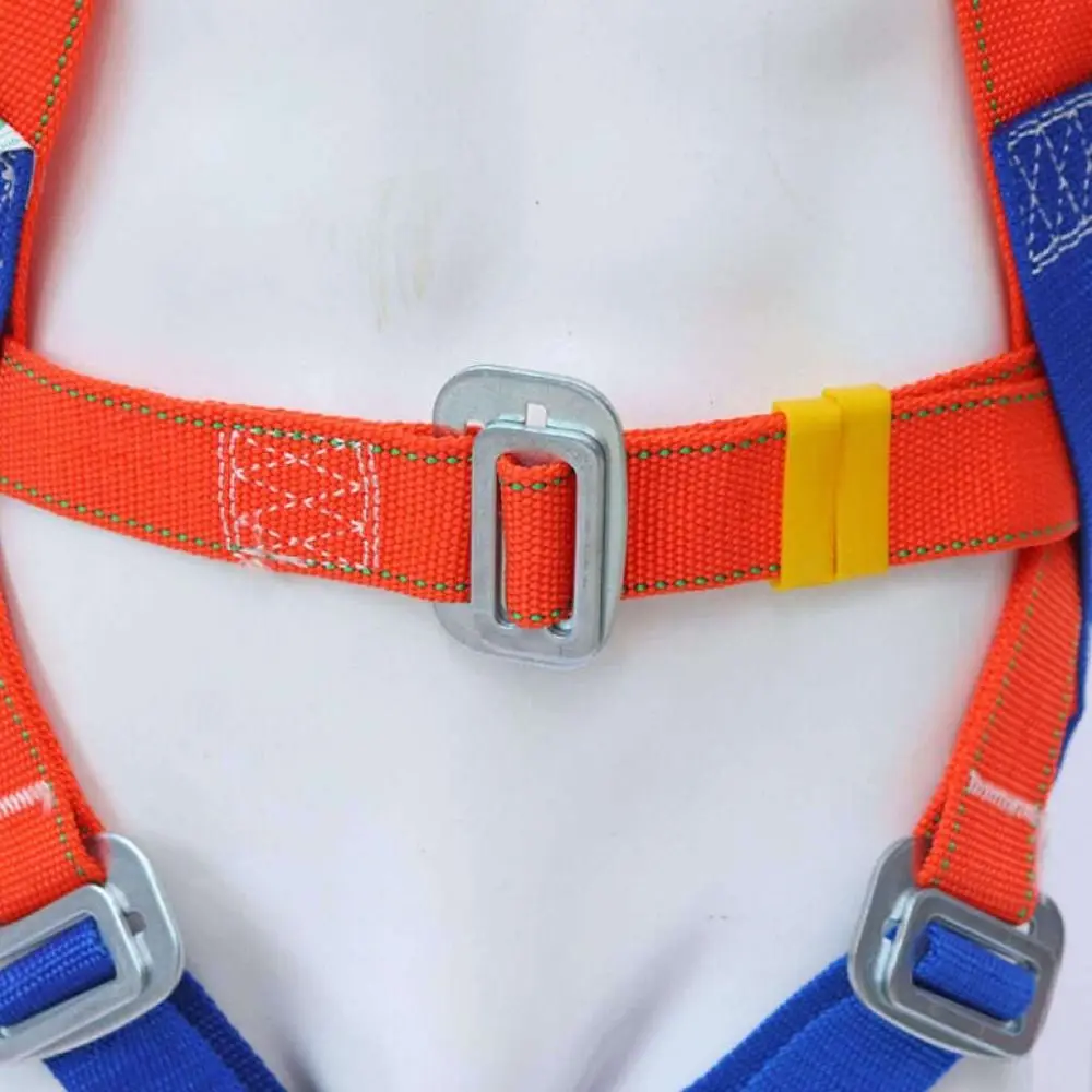 더블훅 안전벨트 버퍼 내마모성 전신 안전벨트 생존 로프 고고도 5점식 하네스 암벽 등반