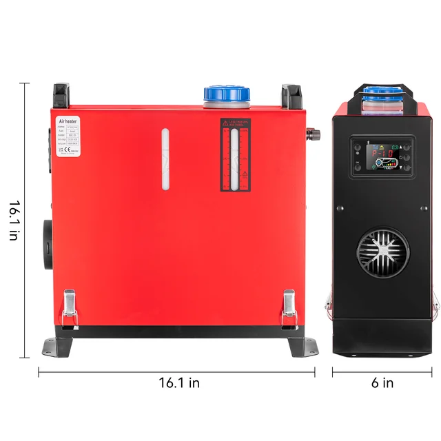 Riscaldatore Diesel 12V Per Camion - 2KW/5KW/8KW, Con Telecomando LCD, Per Auto, Barche E Veicoli - Foto 9