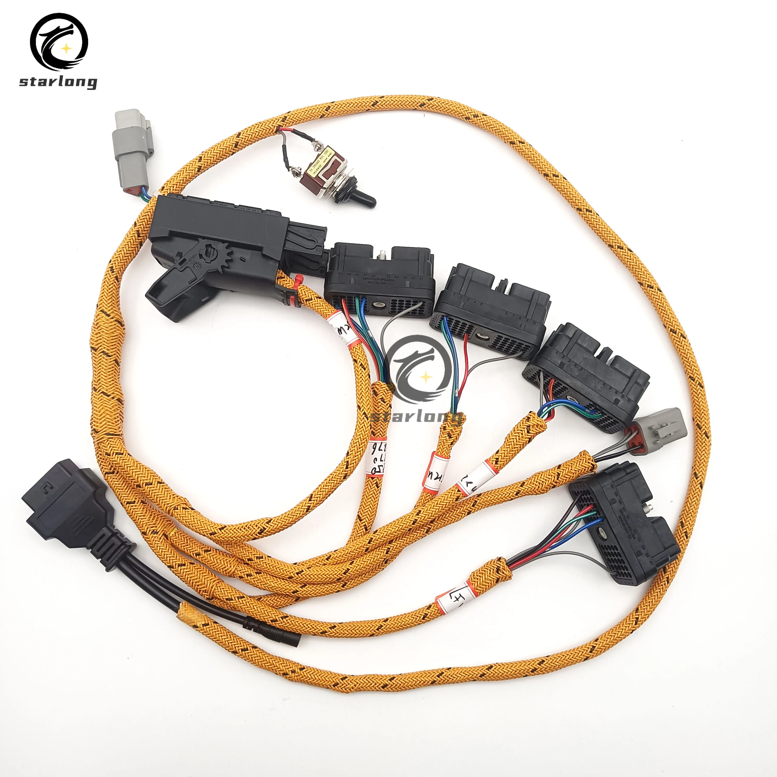

For Cummins Diesel engine programming diagnosis detection brush writing harness cable to CM570 CM870 CM2150 CM2250