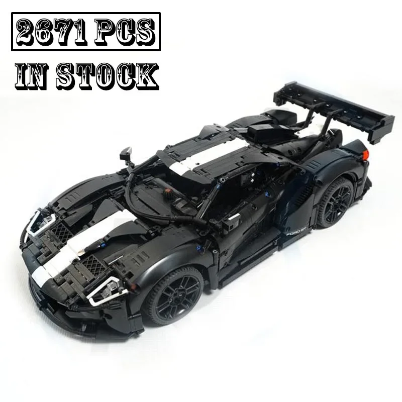 

New MOC-168846 GT MK2 2020 Heritage Edition 1:10 Scale Supercar Model Technical Building Block Educational Toys Birthday Gifts