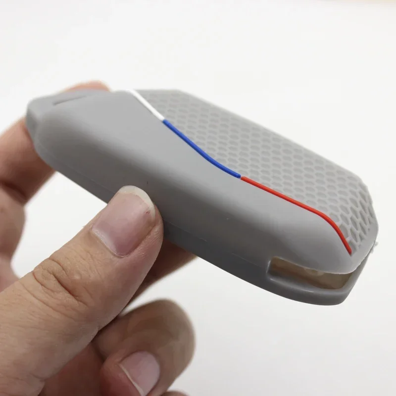 Silicone Key Fob Cover Case for BMW 3 5 7 X1 X3 X5 X7 IX Series-Smart Keyless 4Buttons Car Accessories, key case,key case cover,remote control case cover