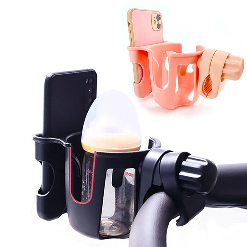 

Baby Stroller Accessories Cup Mobile Phone Holder Children Tricycle Bicycle Cart Milk Water Bottle Rack Pushchair Carriage Buggy