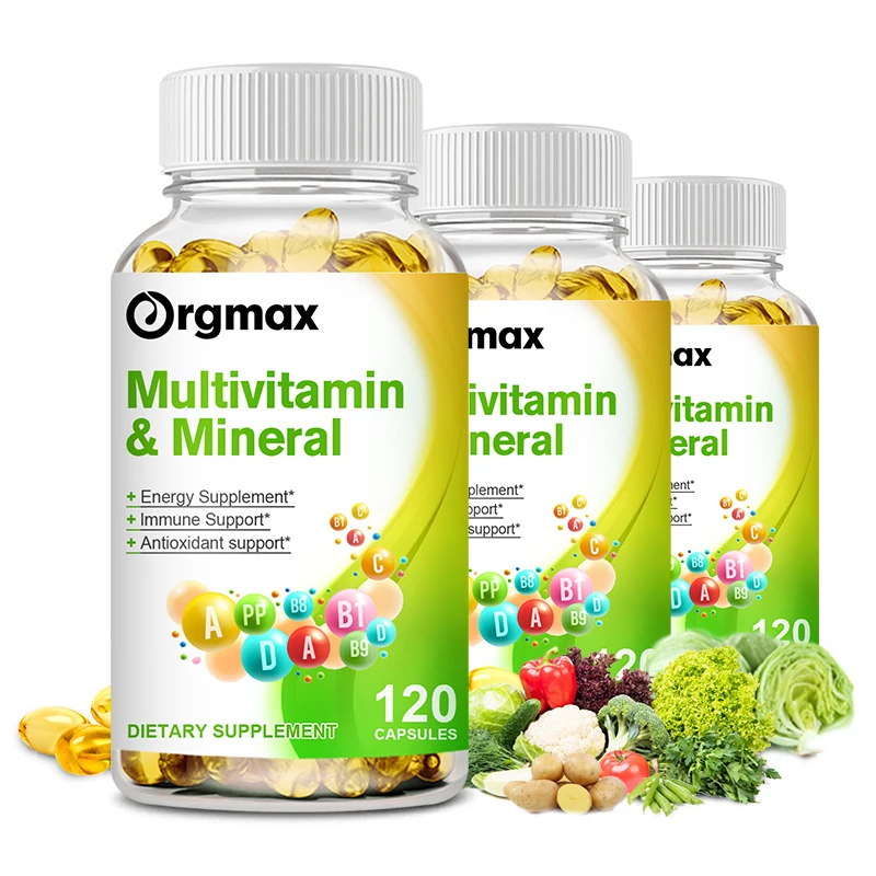 Vollwertkost Multi vitamin für Frauen und Männer-Vitamin-und Minerals toff zusatz mit Vitamin A-, B-Komplex-, C-, D3-und Zink-Bio lebensmittel