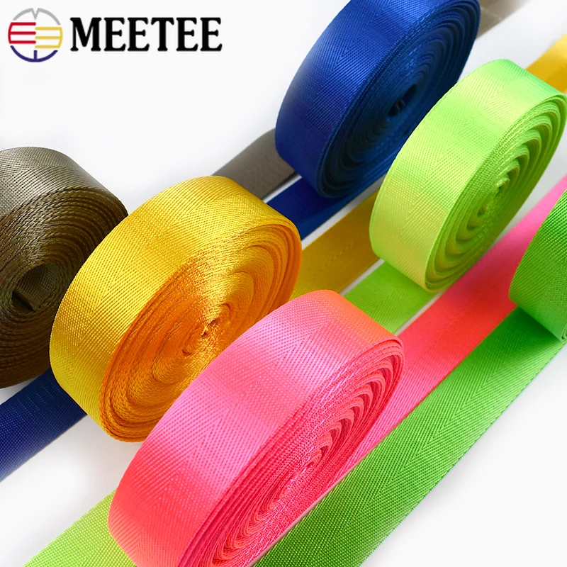 Durable Nylon Webbing Tape for Crafting and DIY Projects - 2 Meters