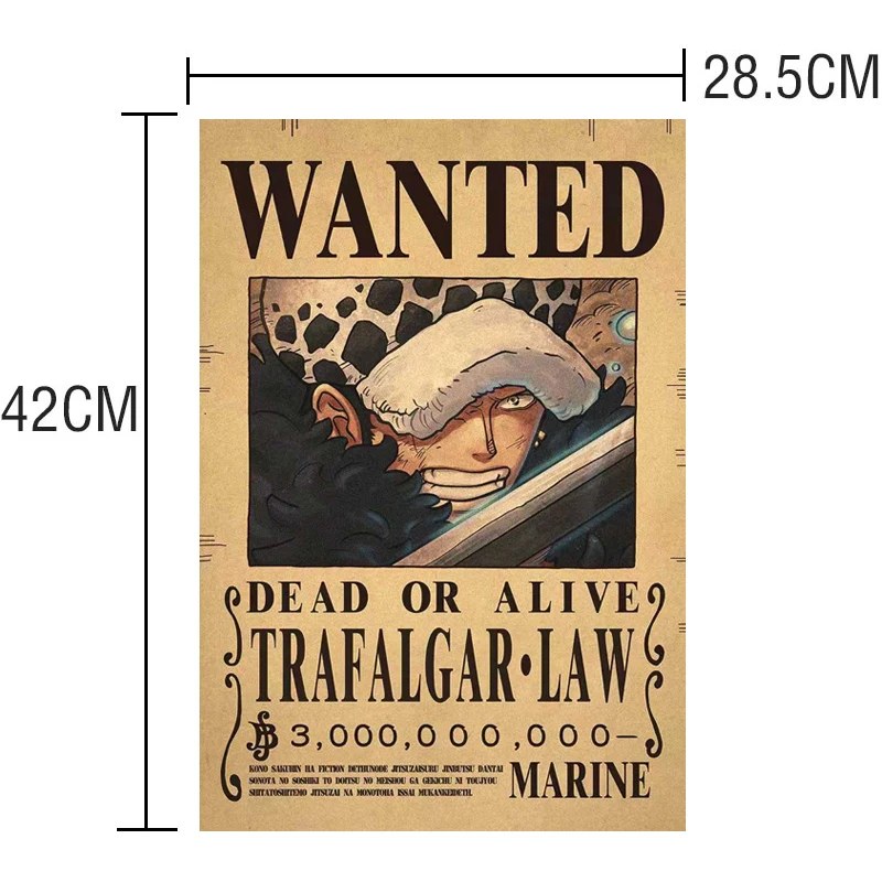 Poster One Piece Cross Guild | One Piece Wanted Posters