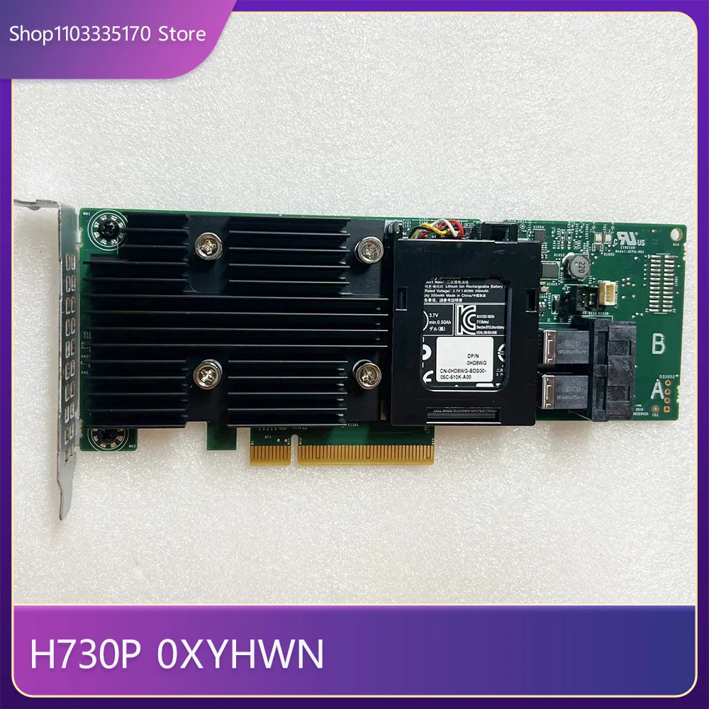For DELL H730P Disk Array Card 0XYHWN 2G Cache SAS Card 3 For DELL H730P Disk Array Card 0XYHWN 2G Cache SAS Card