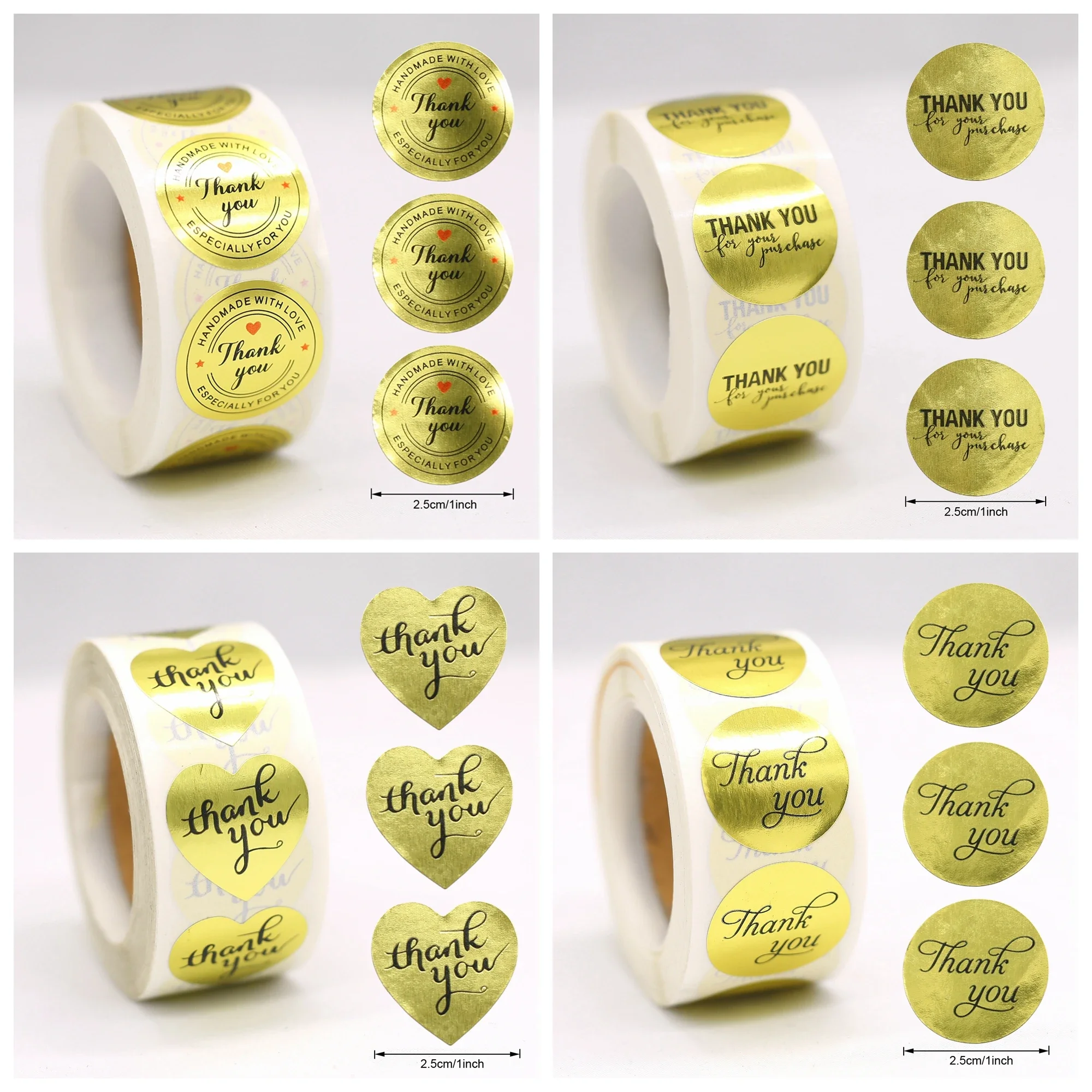 

Golden Thank you labels sticker,Gift Paper Labels Stickers For Wedding Decoration Party Labels Decoration 500pcs/lot