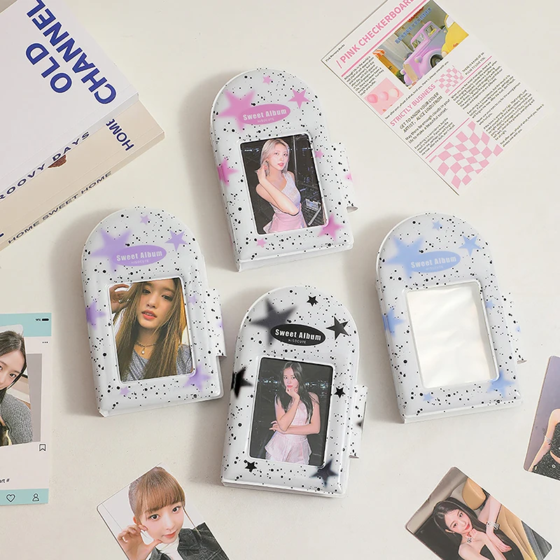 Ins Pink Photo Album Collection Book Star Chaser Idol Album Butterfly Storage Album Card Book Photocard Holder