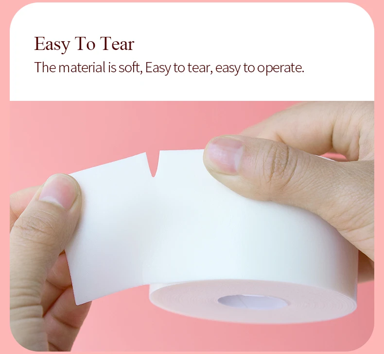 1 Pcs White Large Foam Sponge Breathable Tape Eye Pads For Eyelash Extension Grafting Lashes