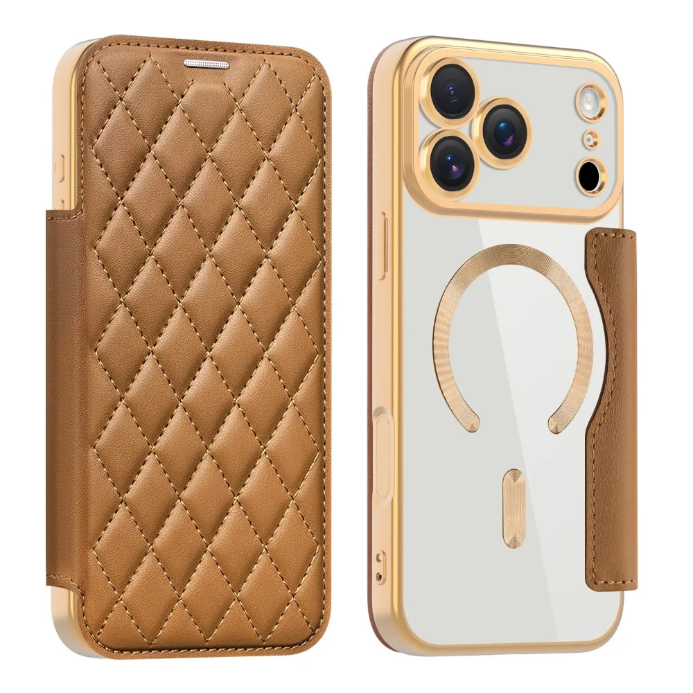 Premium PU Leather Magnetic Flip Wallet Phone Case with Card Slot Cover