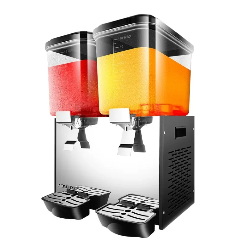 

Snow Melting Machine Commercial for 18L*2 Tank Frozen Hot Cold Drink Beverage Milk Fruit Juicer Juice Dispenser Maker