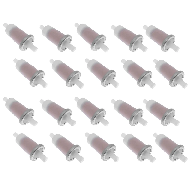 

Мотоциклетный топливный фильтр для Kawasaki Yamaha Honda CBR600 VT750 600 VT1100 16900-MG8-003 49019-105, 20 шт., 3/8 дюймов, 10 мм
