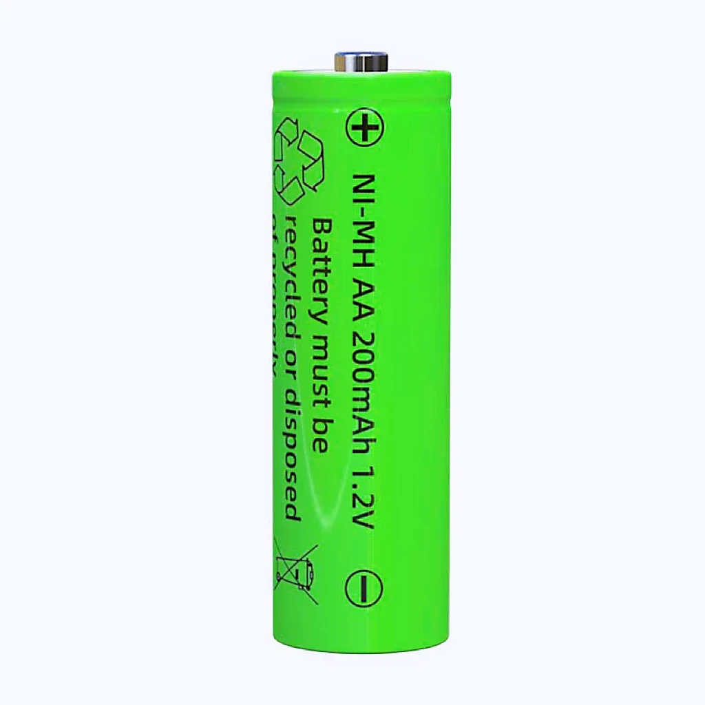 

Rechargeable battery 1.2V NiMH AA/AAA 200mah RC toy meter LED solar light battery