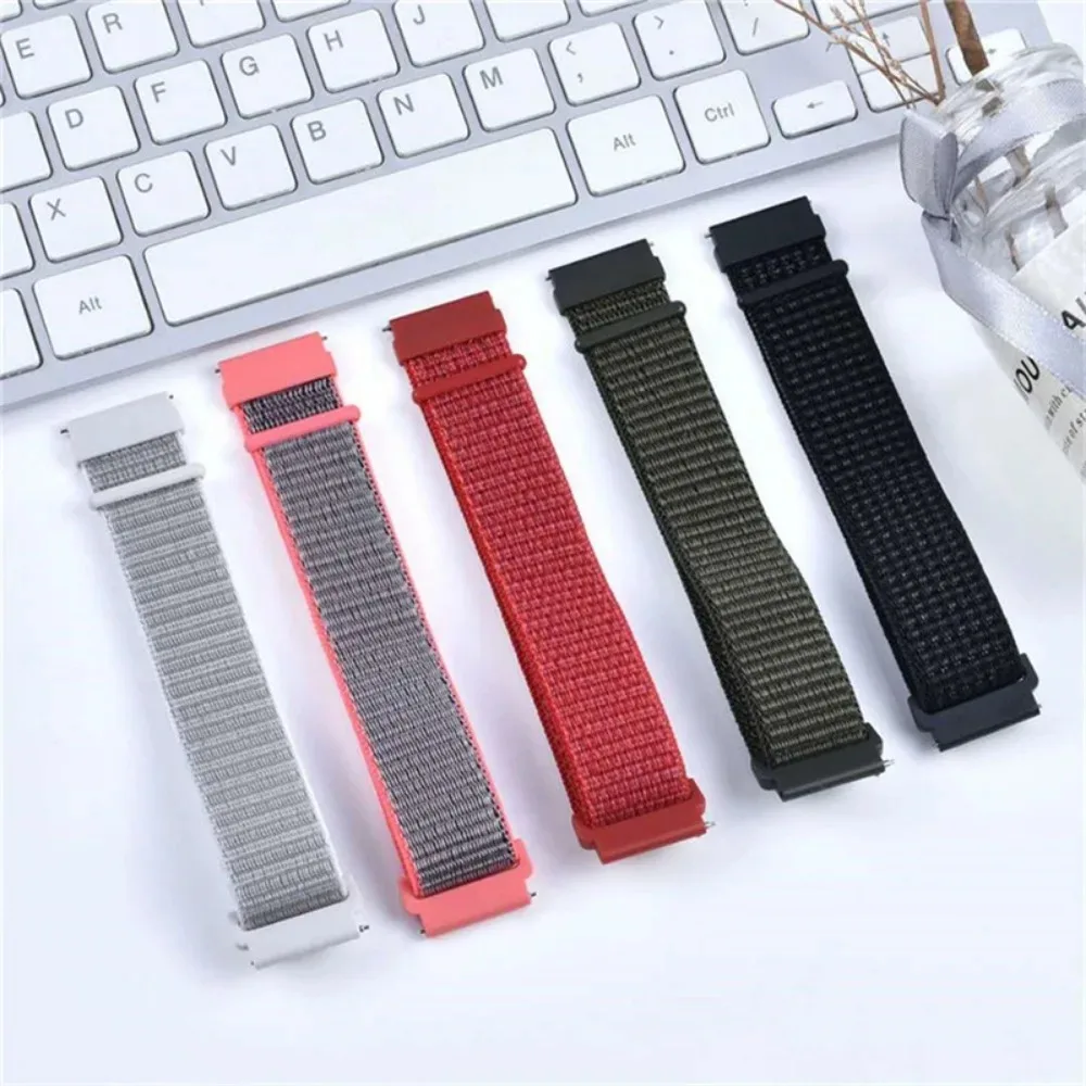 Adjustable Nylon Loop Strap - Braided Band in 20mm & 22mm Sizes