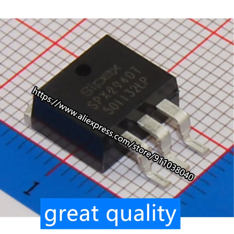 

10 шт SPX2940T-L-5.0/TR SPX2940T TO263 EXAR Новинка