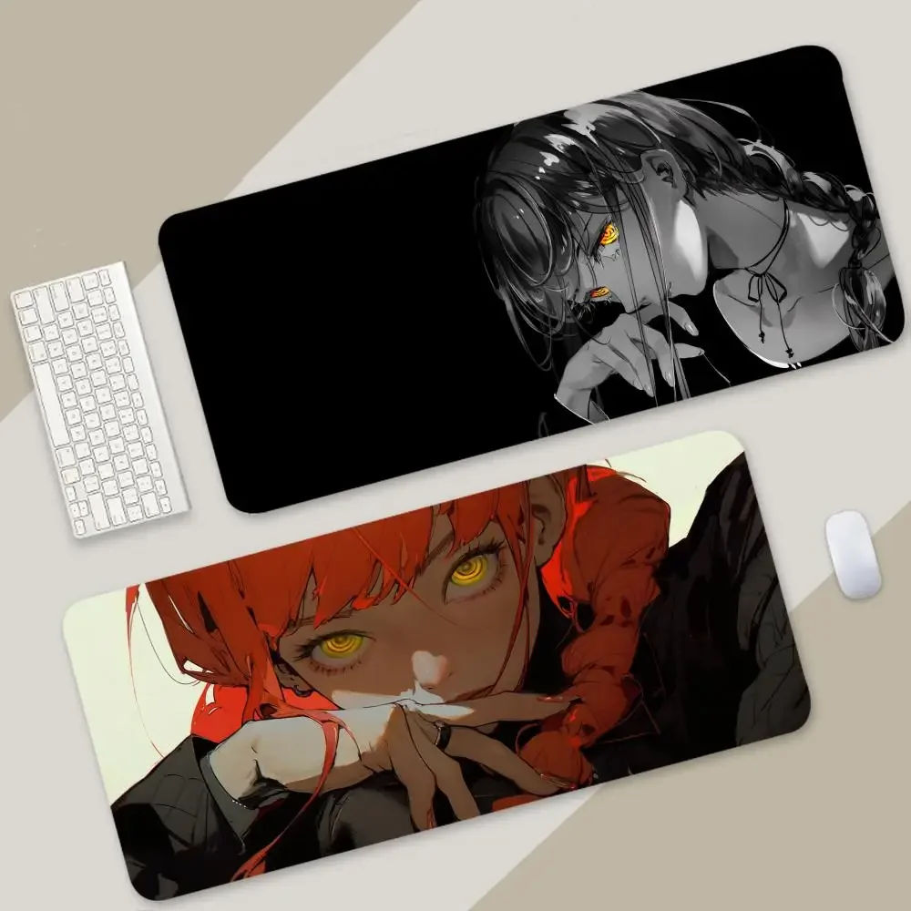 

Chainsaw Man Makima Mousepad Large Gaming Mouse Pad LockEdge Thickened Computer Keyboard Table Desk Mat