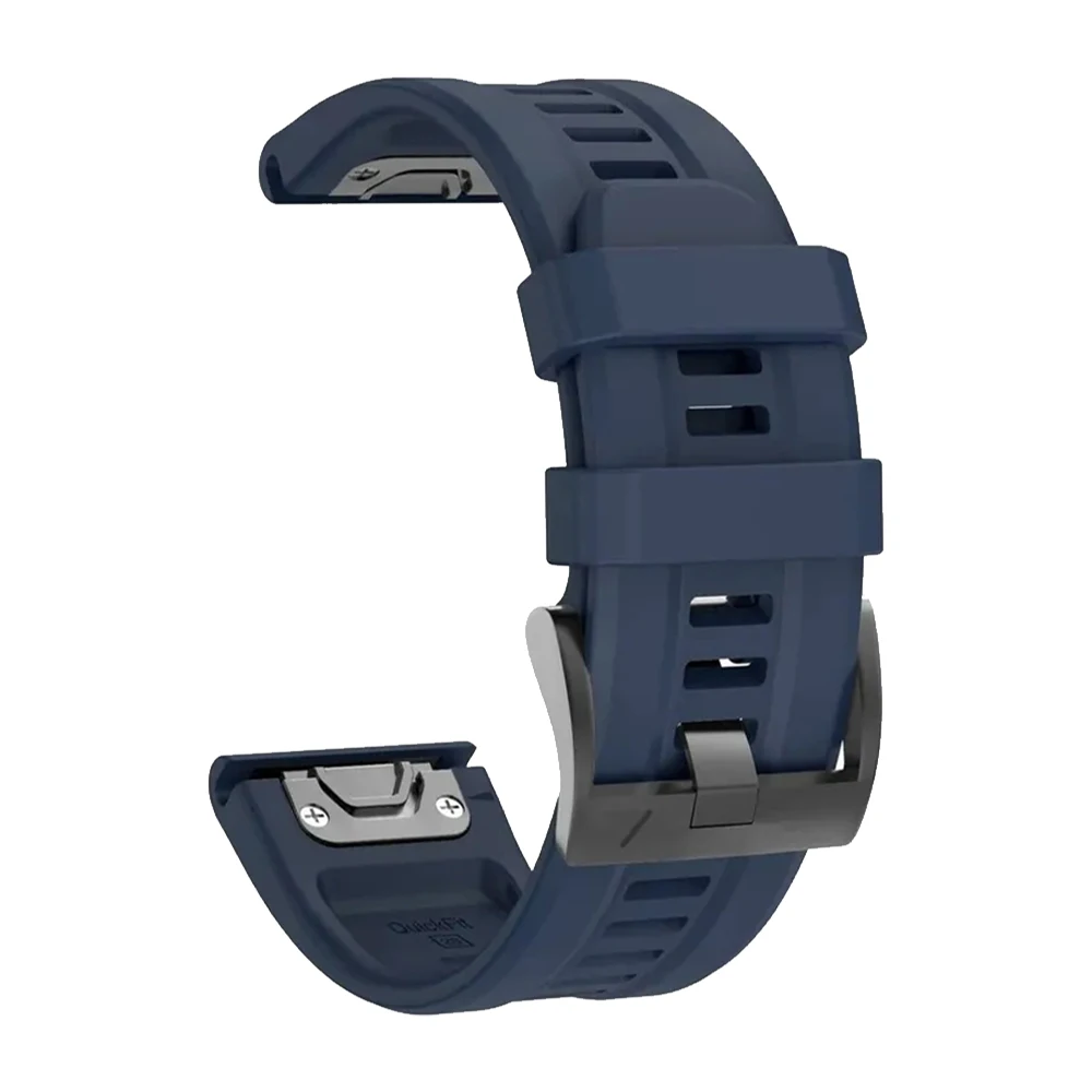 Two-Tone Silicone QuickFit Watch Band Strap Bracelet