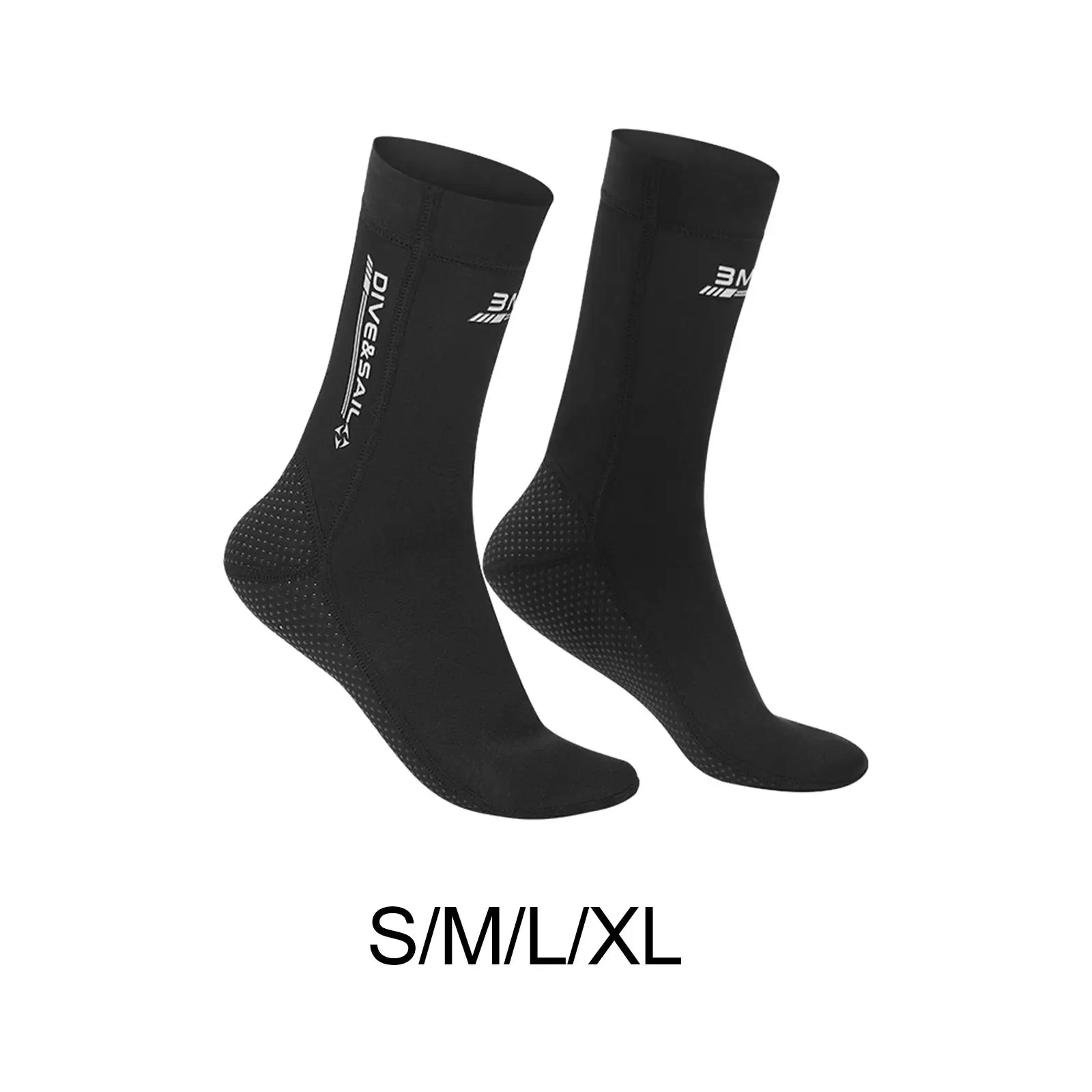 Diving Socks 3mm Neoprene Scuba Diving Thermal Flexible Beach Boots Non Slip
