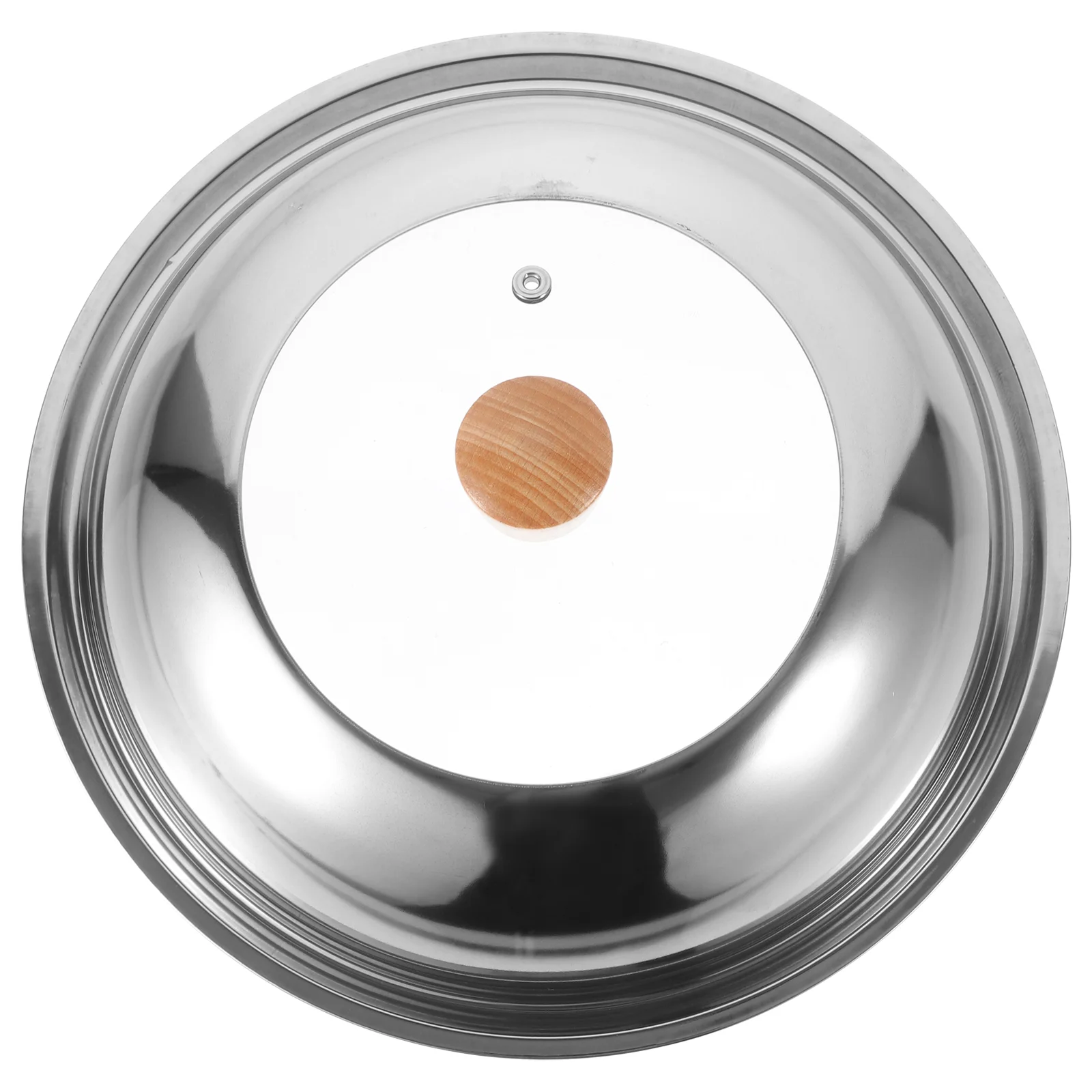 

Pot Cover Stainless Steel Saucepan and Lid Household Glass Frying Wok Metal for