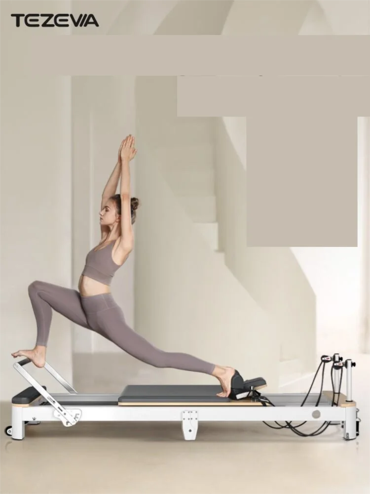 TEZEWA | Aluminum Folding Pilates Bed for Home Gym Studio Coach Commercial Use ราคา 37,808 บาท*ส่งฟรี