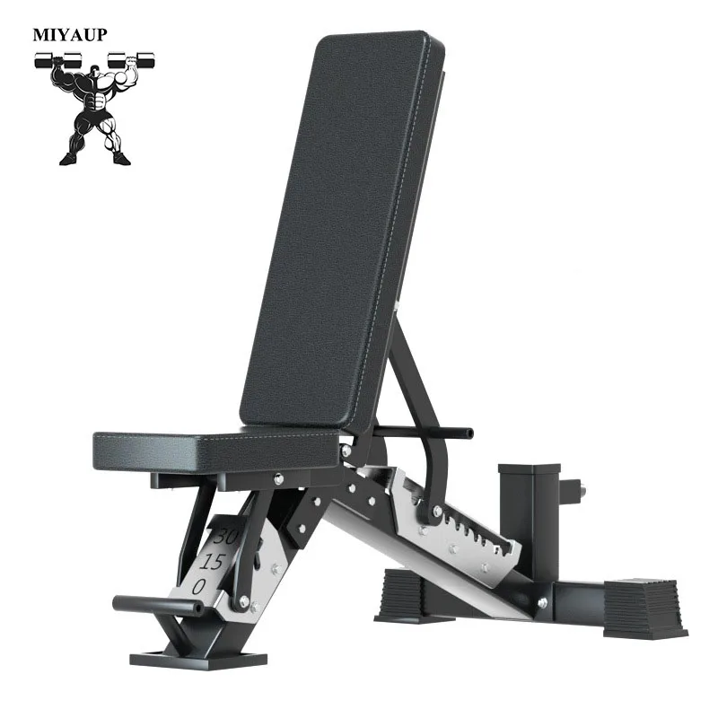 MIYAUP Multi Functional Adjustable Dumbbell Bench Press Fitness Chair Luxury Professional Bird Stool