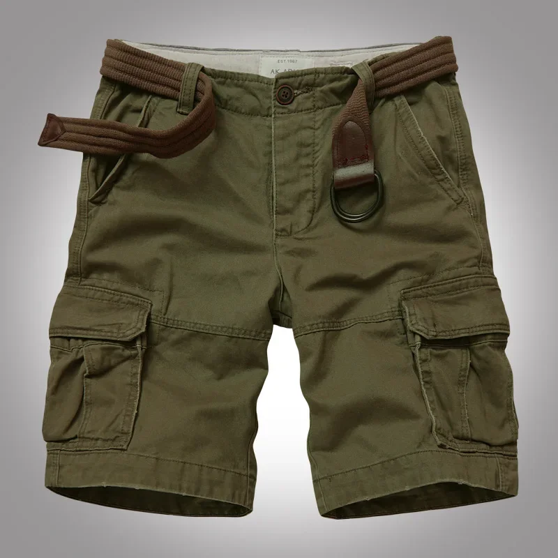 Military Camo Cargo Shorts Men Summer Beach Shorts Outdoor Sports Multi pocket Hiking Climbing Tactical Short Trousers Workwear sport shorts men sport pants
