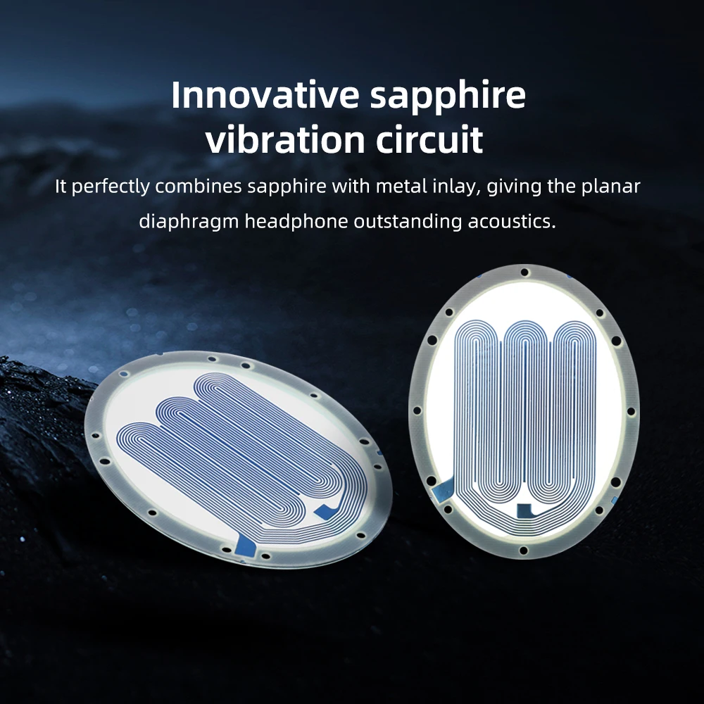 ハイファイオーディオを備えたリジッドヘッドホンSIVGA-P2プロ