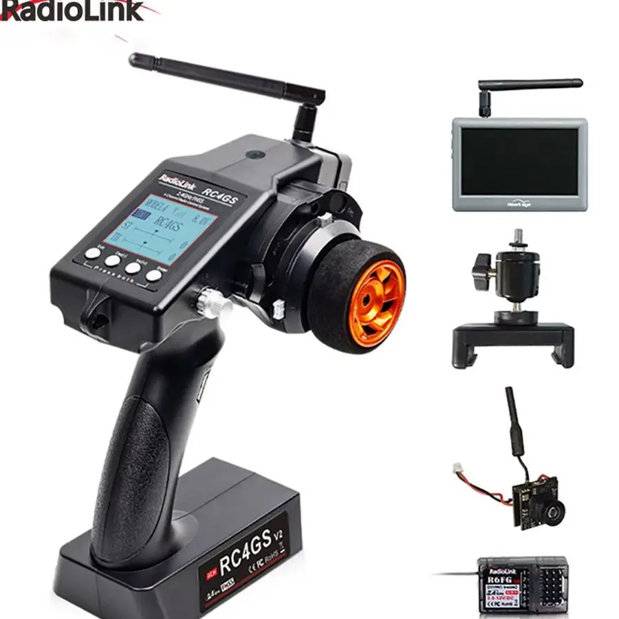 RadiolinkFPVRCTransmitterAndReceiverRC6GSV2RC4GSWith58G
