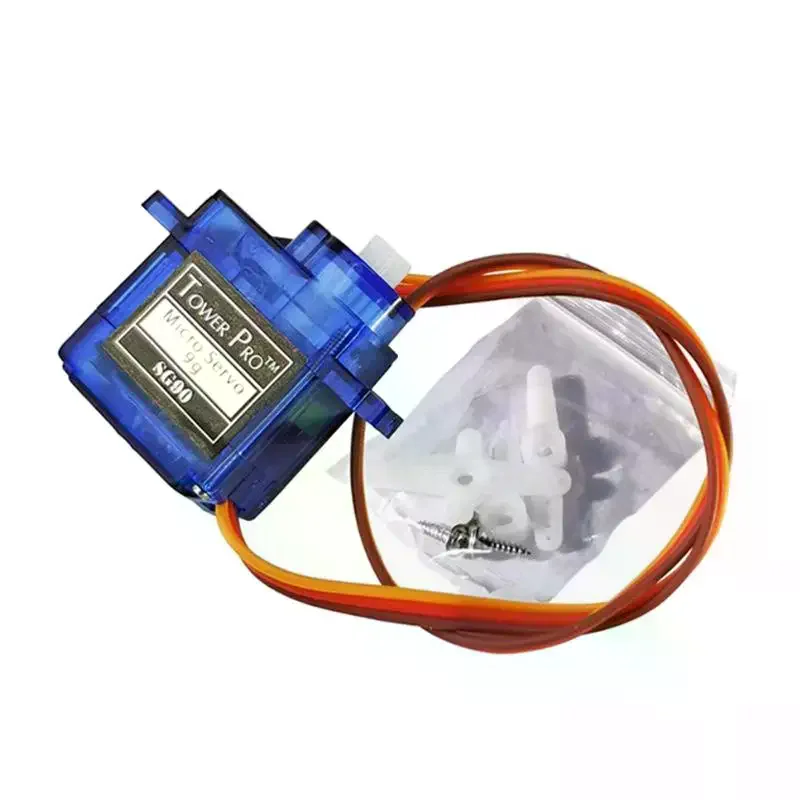 1/3 pezzi RC auto robot braccio Arduino avviamento progetto fai da te SG90 9G micro servomotore 180 ° /360 ° Servo digitale 5V - immagine 2