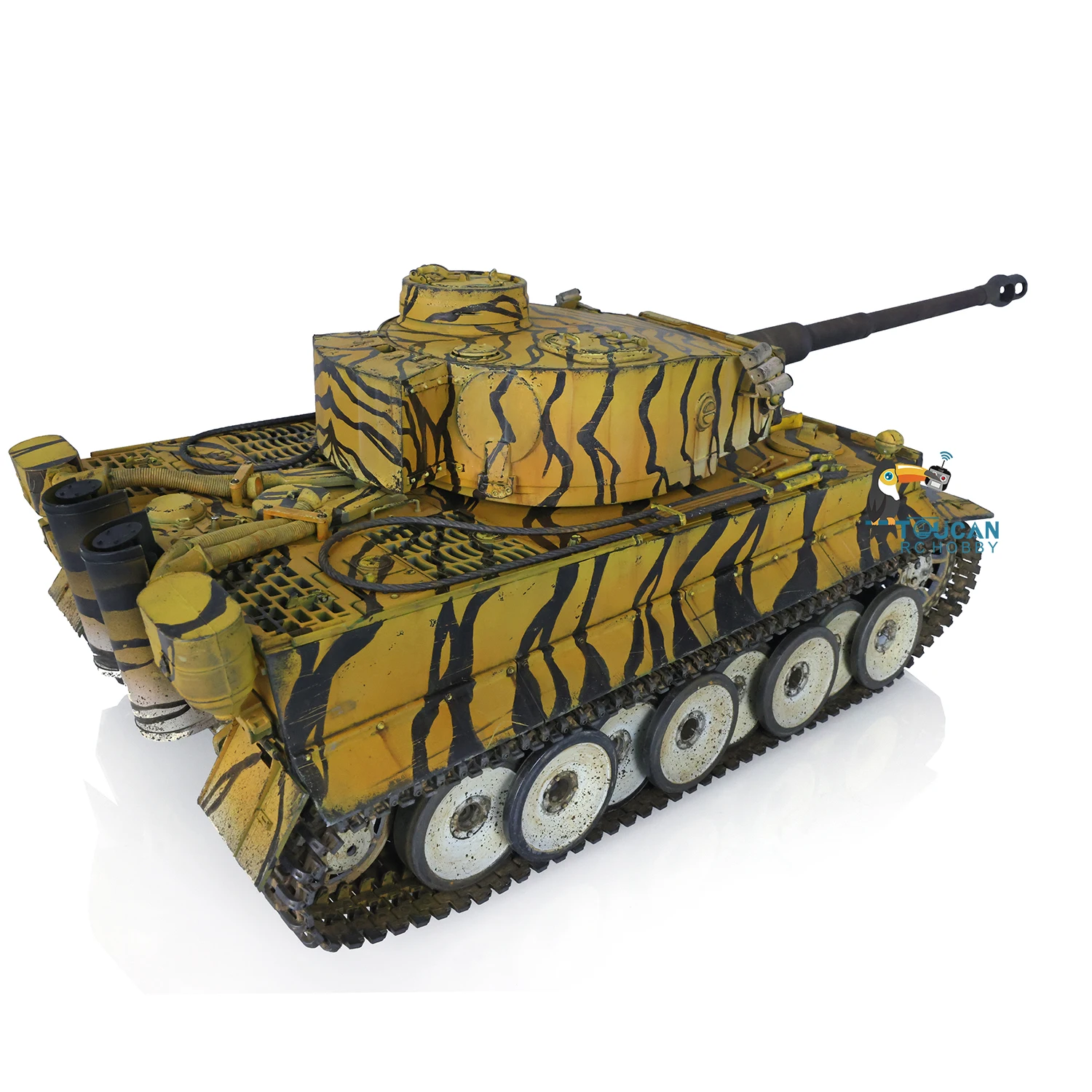 Henglong TK7.0 Tiger I RTR RC Tank 1:16 3818 FPV Camera Hand Painted Color Toys Gift Toys 3