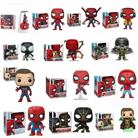 Funko Pop Человек-паук: возвращение домой ПВХ виниловые экшн-фигурки коллекционные