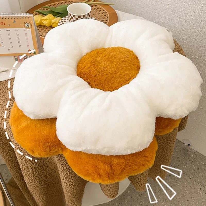 1 PCS Flower Cushions Soft Sitting Cushion Decorative Cushions Sofa Accessorie Office Seats Cushions Home Decoration