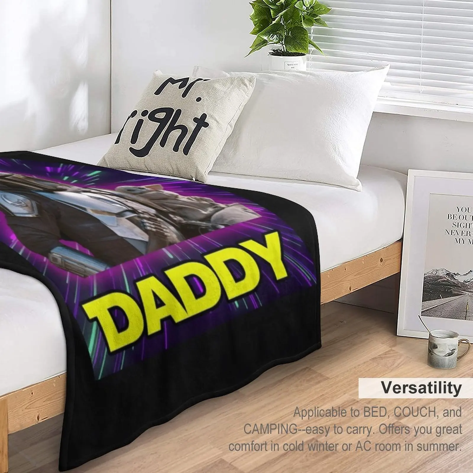 ���ο� ���� Daddy Pedro Zaddy Trippy Throw ���, ���� ���, ���� ���, ǫ���ϰ� �ε巯�� ���, ���� ħ�� ���