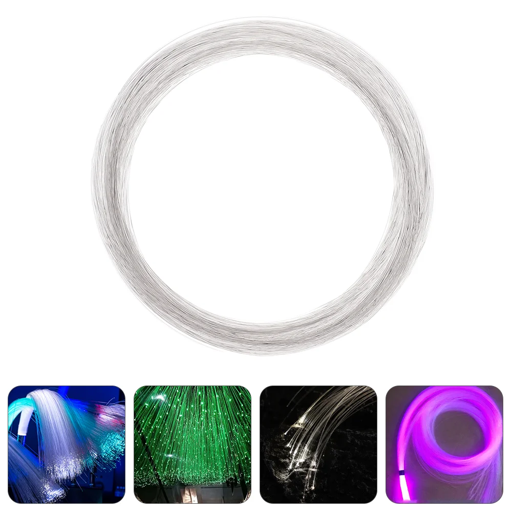 

PMMA Plastic Flash Point Fiber Optic Strands Side Glow Curtain Optical Fiber