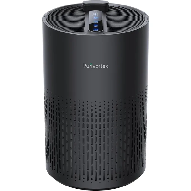 

Smoke, Dusts, Pets Dander, Odor, Hair, Ozone Free, 20db Quiet for Home, Room, Kitchen - Model: AC400 Black