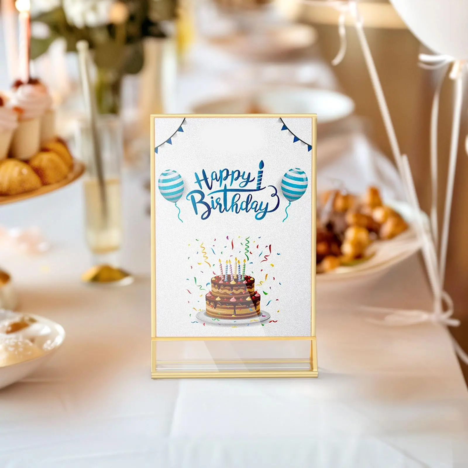 Place Card Holders Wedding Table Numbers Acrylic Sign Holders Restaurant Signs Photos Art Display