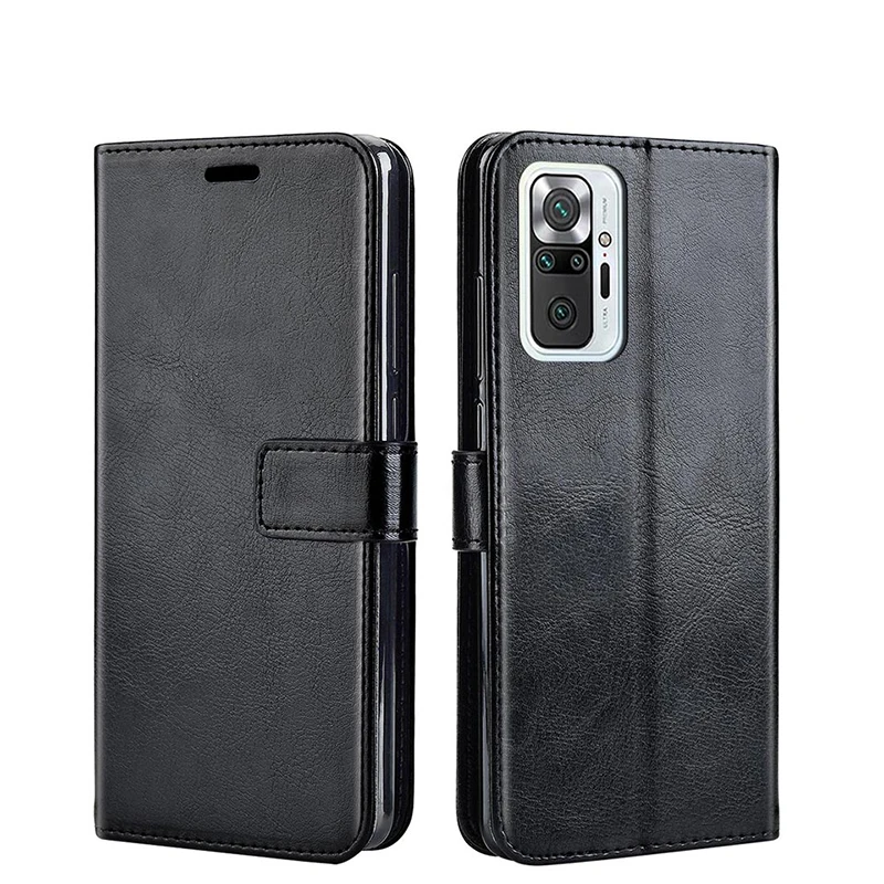 Magnetic Leather Book Flip Phone Case with Card Holder Cover