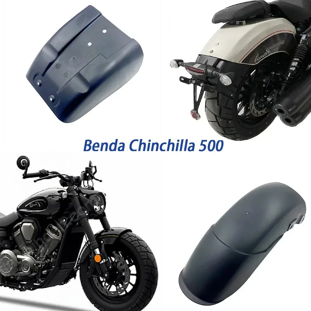 Geeignet für Benda Chinchilla 500 Motorrad vorne und hinten verlängerte Kotflügel Kotflügel passend für Chinchilla 500 500 Chinchilla