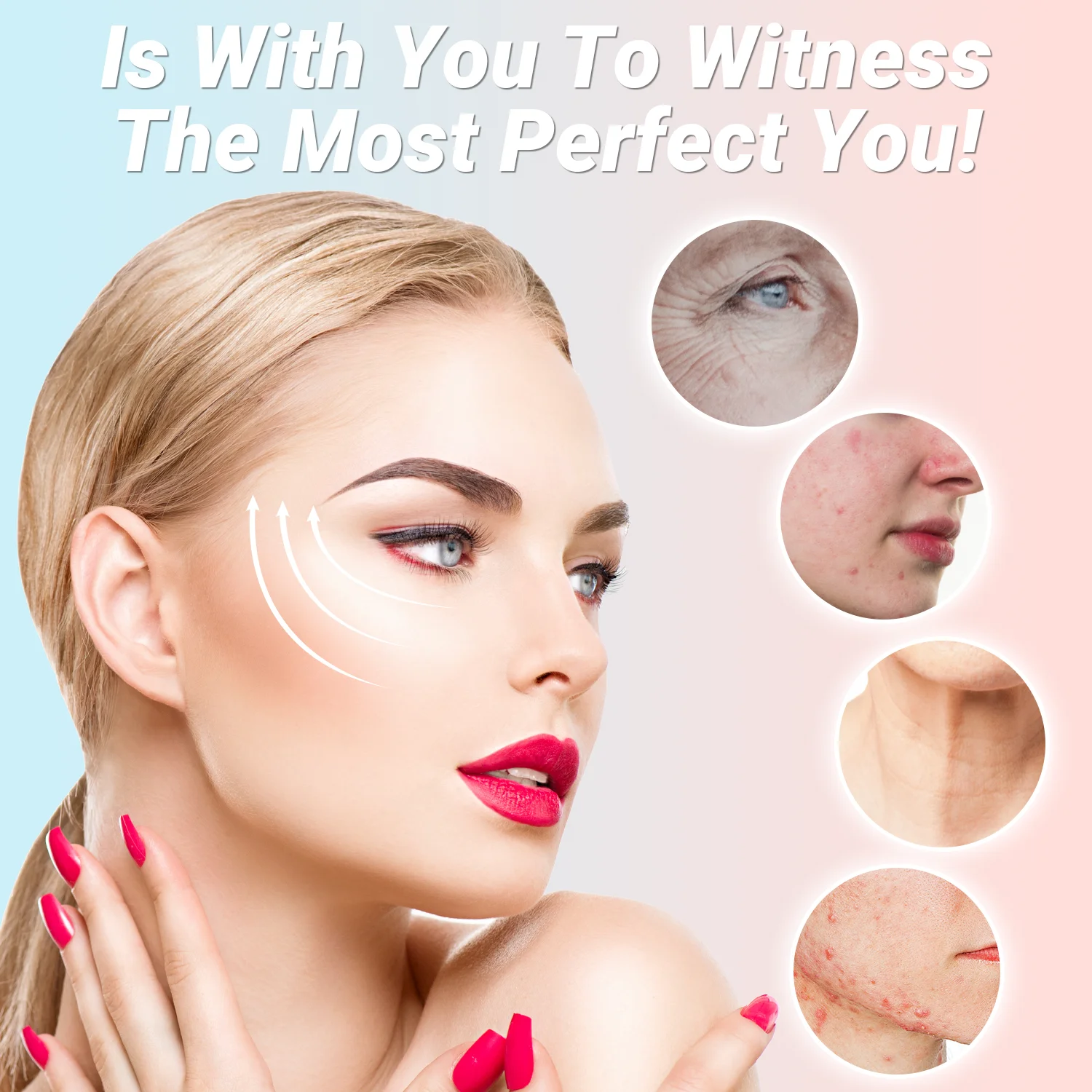 High Frequency Facial Machine-TUMAKOU 6 IN 1 Neon Face Portable High Frequency Skin Wand Light Therapy for Skin Tightning