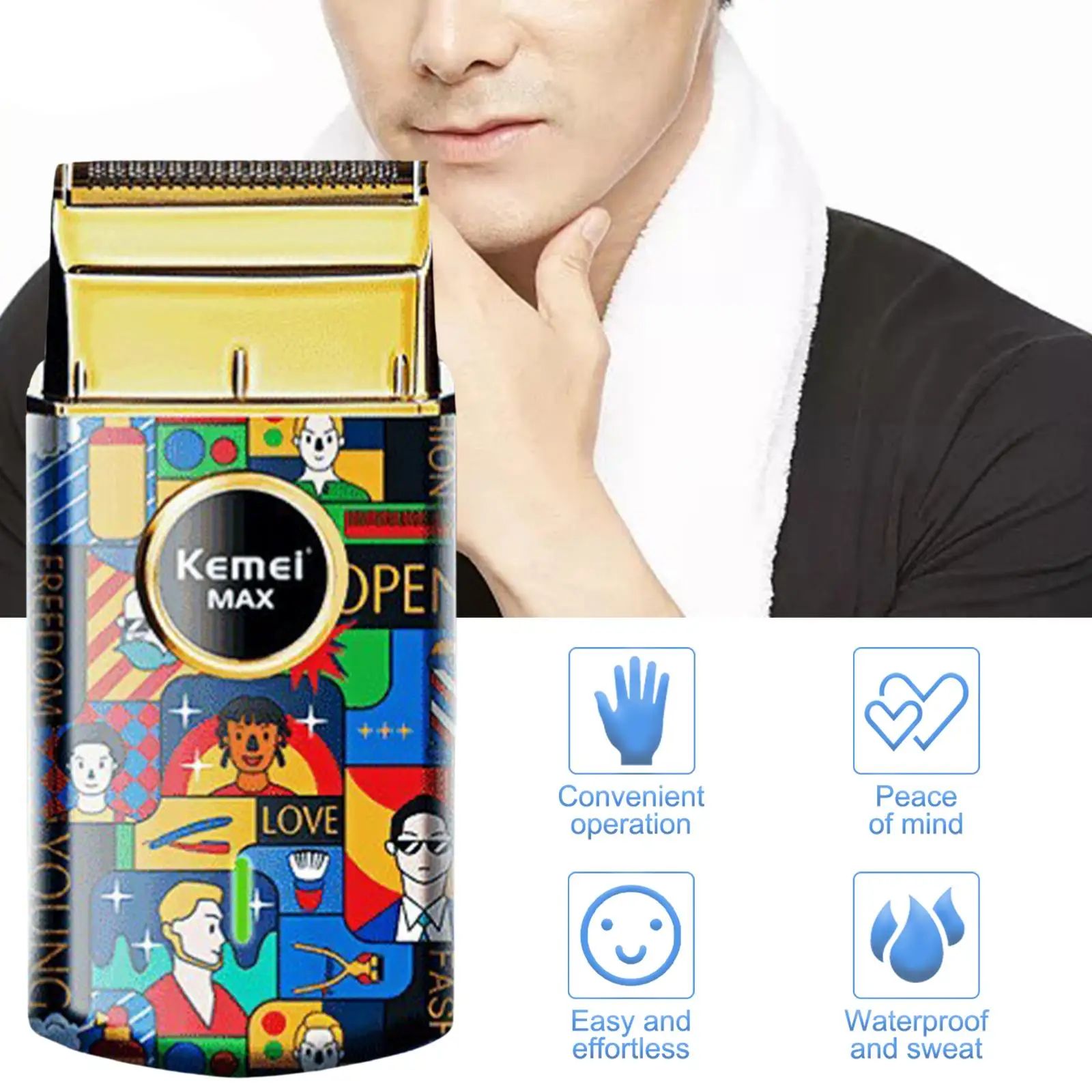 

Multifunction Electric Shaver for Men Beard Machine for Men