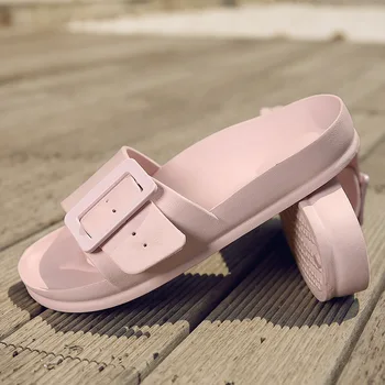⁦EVA Slippers Women's New Fashion Slippers Outside Flat with Casual Home Slipper Soft Sole Comfortable Sandals Women Ladies Shoes⁩ – תמונה ⁦1⁩