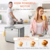 Bread Maker Machine 13 Program 2LB Bread Maker, Bread Machine with 3 Loaf Sizes and 3 Crust Colors, Breadmaker with Fruit & Nut 4