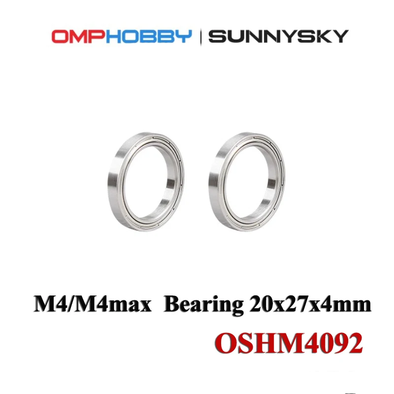 

Фотоподшипник OMPHOBBY M4 / M4max ∅ 20x ∅ 27x4 мм OSHM4092