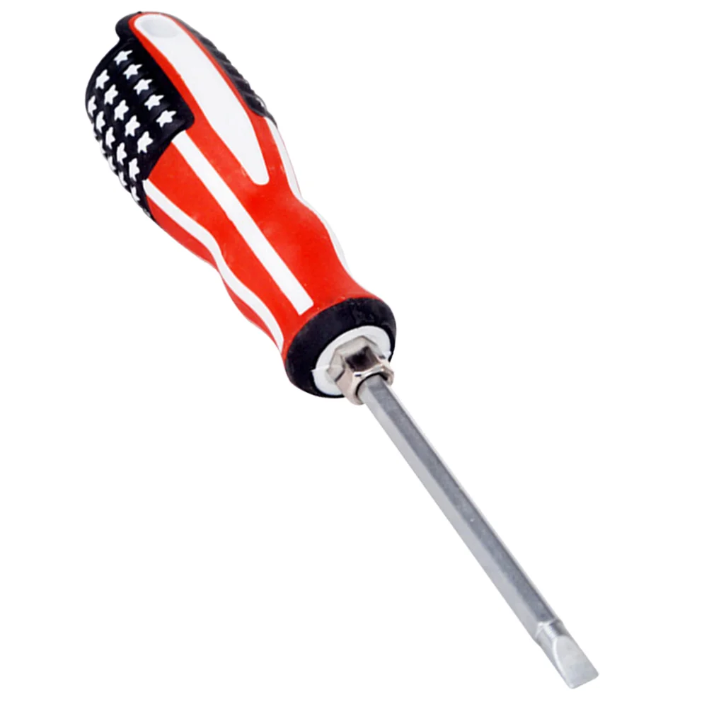 

Screw Driver Tool Hand Screwdriver Magnetic Flat Heads Cross Portable Tools Dual Purpose Tip