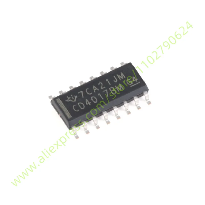 

5PCS New Original CD4017BM96 Decimal Counter SOIC-16 CD4017BM