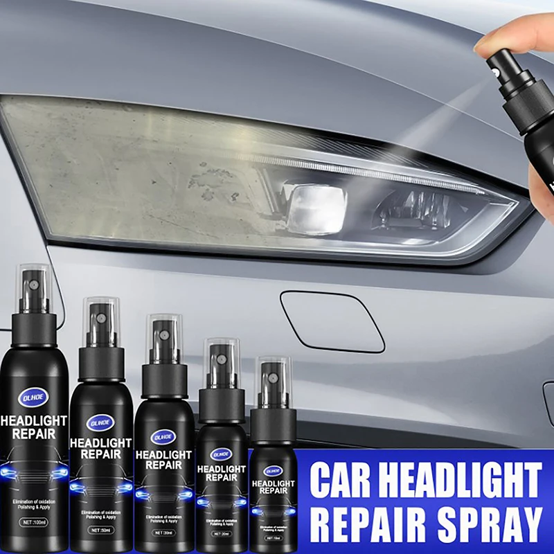 1020MLCarHeadlightRepairSprayAutoLightCoverScratchesPolishingCleanerHeadlights