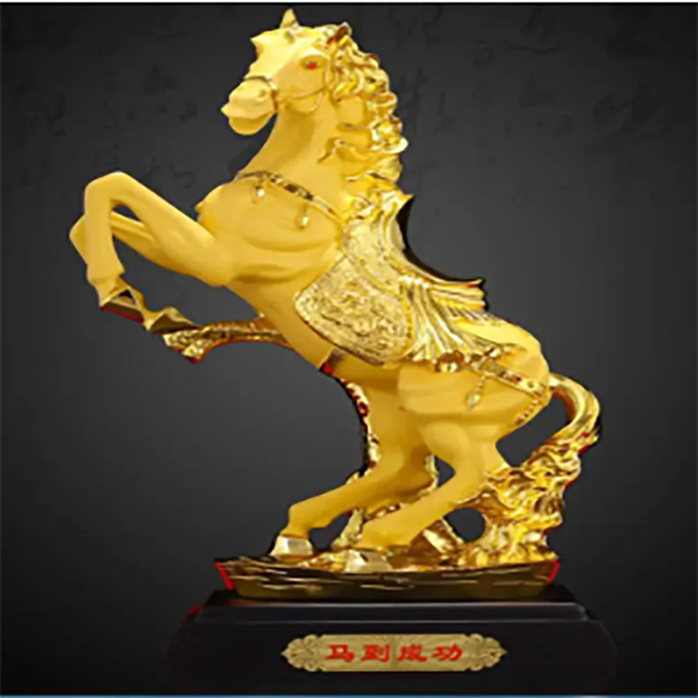 

Песочные золотые полимерные изделия ручной работы оптовая продажа, успех в отделке аксессуаров для лошадей зодиака